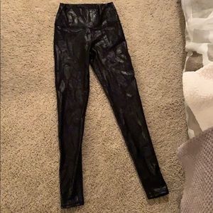 Fabletics leggings -they have a cute leather look